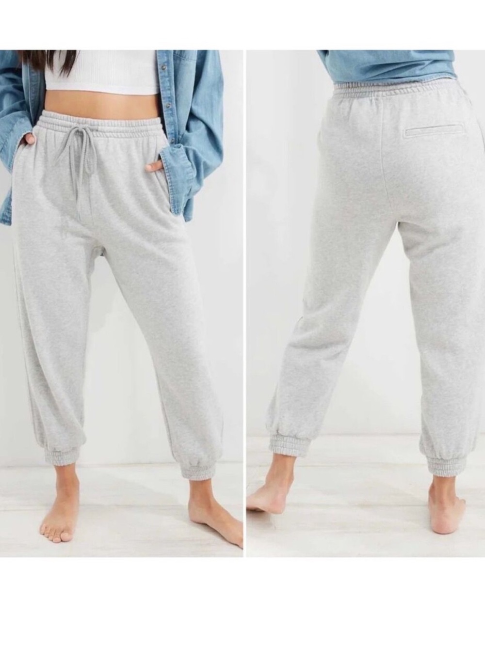 aerie anytime the sweat high waisted jogger